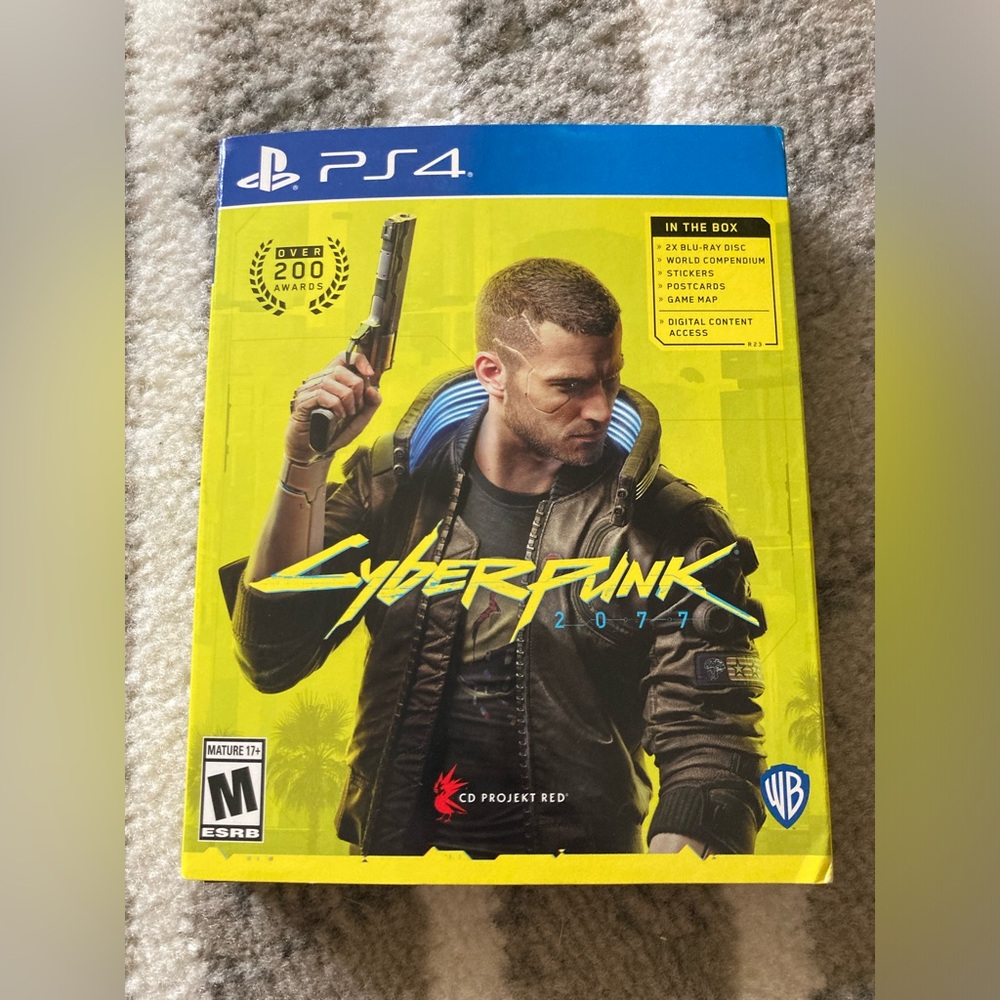 Cyberpunk 2077 - Playstation 4 PS4 video game